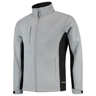 Image of Tricorp Softshell Jack Bi-Color Grijs/Zwart Maat 5XL