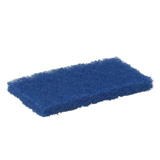 Image of Vikan schuurspons nylon medium blauw