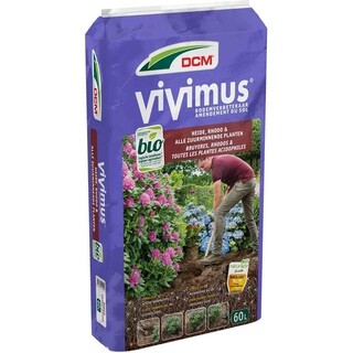 Image of DCM Vivimus® Heide, Rhodo & alle Zuurminnende Planten 60 L | Bodemverbeteraar