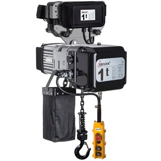 Image of Delta Elek. Kettingtakel Met Elek Loopkat Dtd - 400V - 2 T - Met 3M Hh - Enkele Snelh - 2 Parten