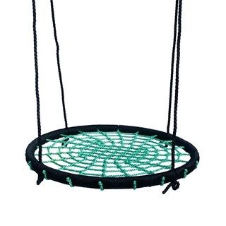 Image of Déko-Play Vogelnestschommel Diameter 100 cm Incl. Touw, Groen