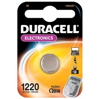 Image of Duracell Knoopcel CR1220 niet oplaadbaar 3 volt