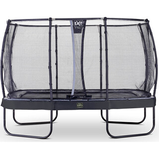 Image of EXIT Elegant Premium trampoline 244x427cm met Deluxe veiligheidsnet - zwart