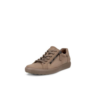 Image of Ecco Soft 7 Side Zip Lace Taupe/taupe 39