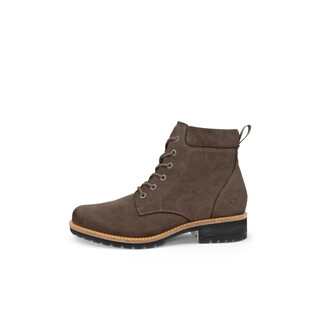 Image of Ecco Elaina Lace Boot Dark Clay 38