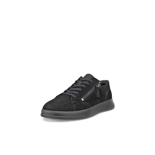 Image of Ecco Move Zip Lace Sneaker Black/gravel 42