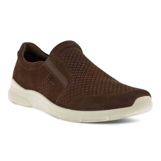 Image of ECCO Irving Herenschoenen Slip-on Perf Lea Mocha - Maat 44