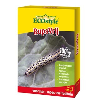 Image of ECOstyle RupsVrij Delfin Bestrijdingsmiddel 3x 2,5 gr
