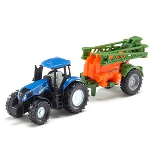 Image of Siku New Holland tractor met veldsproeier