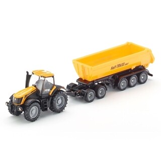 Image of Siku 1858 - JCB 8250 met Dolly en Aanhanger 1:87