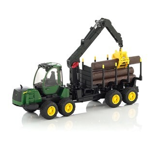 Image of Bruder 02133 - John Deere 1210E Mengmesttank Tractor 1:16