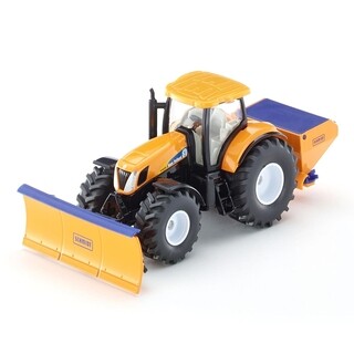 Image of Siku 2940 - New Holland Tractor met Schuif en Zoutstrooier 1:50