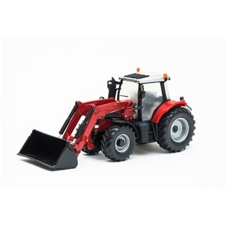 Image of Britains 43082 - Massey Ferguson 6616 Met Voorlader 1:32