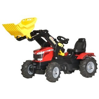 Image of Rolly farmTrac Massey Ferguson 8650 met voorlader en luchtbanden