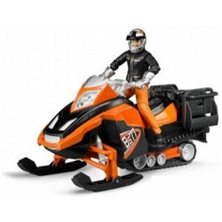 Image of Bruder 63101 - Snowmobil met Bestuurder en Accessoires, 1:16