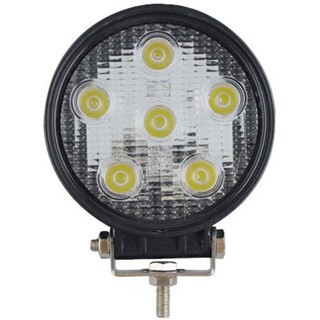 Image of Led Werklamp 18w 30° Rond 116mm 12/24v
