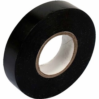 Image of Isolatietape 15 mm x 25 m Zwart (Doos 2st)