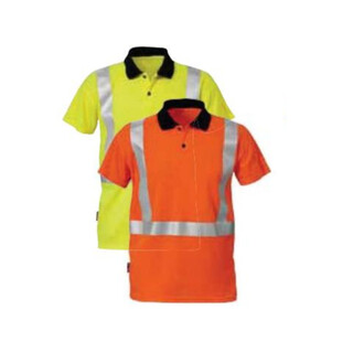 Image of Hi-Vis Poloshirt 706 TPB Geel - Maat S