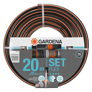 Image of GARDENA Comfort FLEX Tuinslangset 20 m 15mm Incl. Aansluitstukken