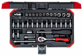 Image of Dopsleutelset 1/4" 4-13 Mm 33-Dlg.