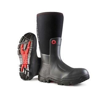 Image of Dunlop Werklaars Snugboots WorkPro S5 Zwart Maat 44/45 NE6800110