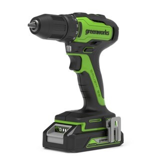 Image of Greenworks 24v Accuboormachine Inclusief 1x2Ah Accu, 2A Lader En BMC