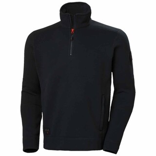 Image of Helly Hansen Kensington Evo Knit Fleece Halfzip Zwart - maat L