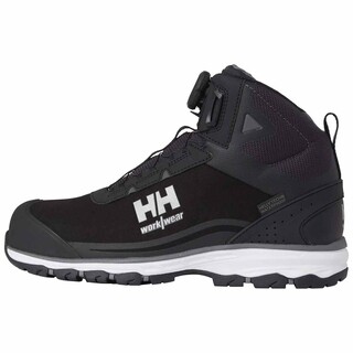 Image of Helly Hansen Chelsea Evo 2 Mid Boa S3 HT W 930 Zwart/Grijs Maat 42