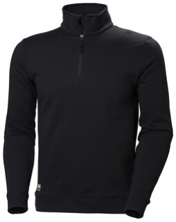 Image of Helly Hansen Manchester Half Zip Sweatshirt Zwart maat L