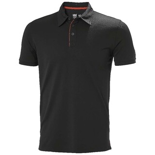 Image of Helly Hansen Tech Polo Heren 991 Zwart - Maat L