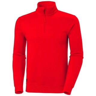 Image of Helly Hansen Classic Half Zip Sweatshirt Heren 220 Helder Rood - Maat XS