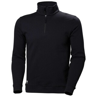 Image of Helly Hansen Classic Half Zip Sweatshirt Heren 990 Zwart - Maat 5XL