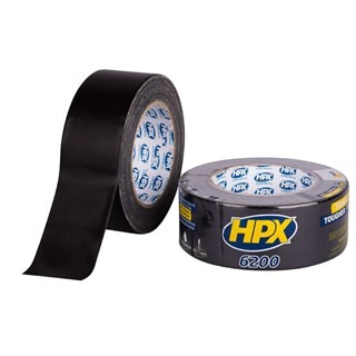 Image of HPX Pantsertape - Zwart 48 mm x 25m