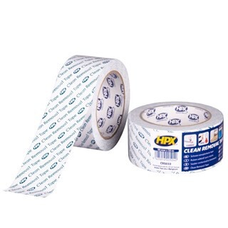 Image of HPX Schoonverwijderbare PVC Tape - 50 mm x 33 m