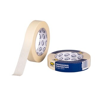 Image of HPX Masking Tape 60°C - Crèmewit 25 mm x 50 m