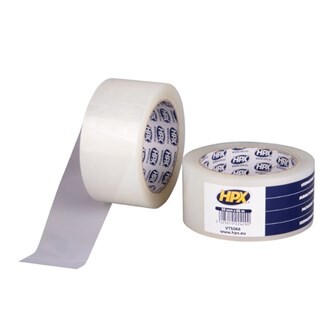 Image of HPX Verpakkingstape - Transparant 50 mm x 66 m