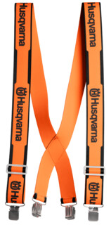 Image of Husqvarna Braces clip orange Husqvarna Bretels Metalen Clips