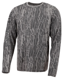 Image of Husqvarna Xplorer Xplorer T-shirt Long Sleeved Unisex Bark Camo Unisex