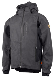 Image of Husqvarna Xplorer shell jacket charcoal Xplorer Shell Jacket Men M