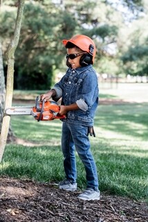 Image of Husqvarna TOY Speelgoed 550 Xp Kettingzaag En Bescherming Kit Excl Accu