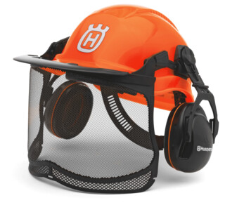 Image of Husqvarna Boomverzorgershelm Functioneel Fluorescerend