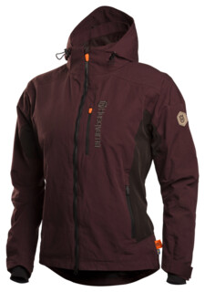 Image of Husqvarna Xplorer shell jacket purple Xplorer Shell Jack Vrouw Aubergine/paars