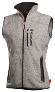 Image of Husqvarna Vest Xplorer Fleece Vest Dames Staal Grijs M