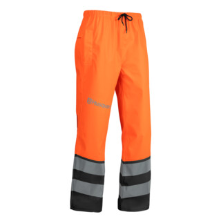 Image of Husqvarna Protect HV trousers Regenbroek Protect High-viz XS