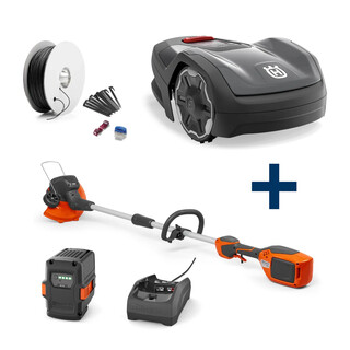 Image of Husqvarna Aspire R4 Incl. Installatiekit + Accutrimmer Incl. Accu en Lader