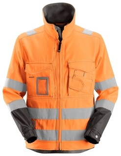 Image of Snickers High-vis 1633 Oranje - Grijs (5574) Maat XXXL
