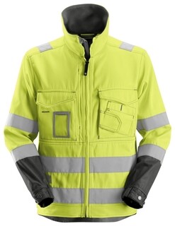 Image of Snickers High-vis 1633 Geel - Grijs (6674) Maat XXXL