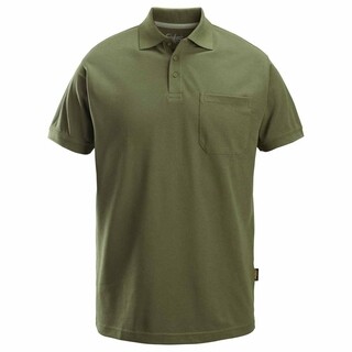 Image of Snickers Classic Polo Shirt 2708 Khaki Groen(3100) Maat XXL