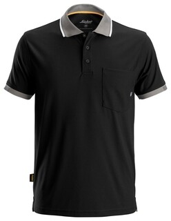 Image of Snickers Polo Shirt 2724 Zwart (0400) Maat S