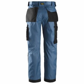 Image of Snickers Workwear Werkbroek Blauw/Zwart - Maat 42